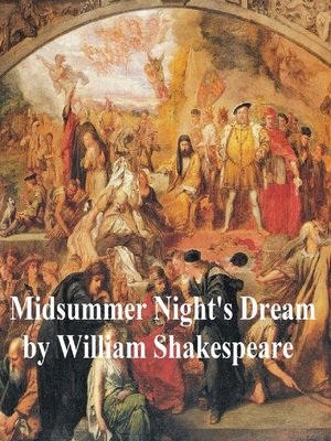 cover image of A Midsummer Night's Dream, with line numbers